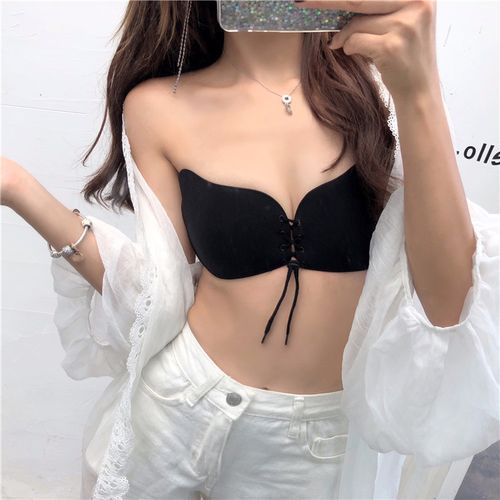 1 PcsStrapless Silicone Self Adhesive Invisible Bra Butterfly Wings