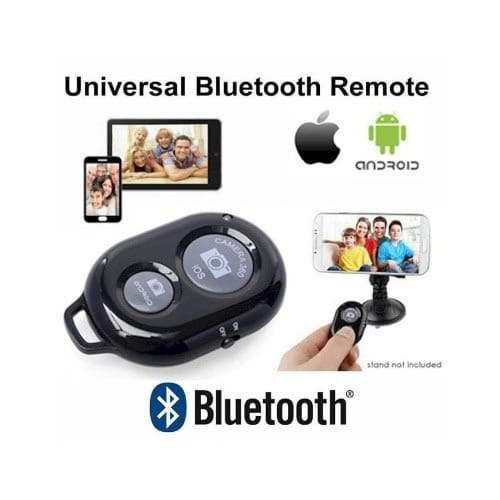 3 Light Mode Selfie Ring Light Cell Phone Holder +  Bluetooth Remote Control - White