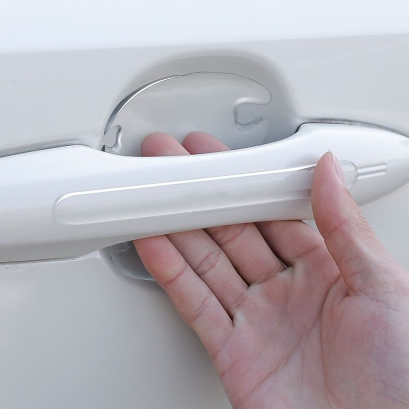 Car Door Bowl Handle Protector Stickers For Peugeot 206 307