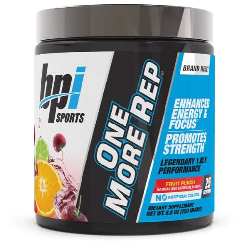 BPI Sport-One More Rep™-Strength-Recovery - Endurance - Muscle Growth - Building-25 Servings -8.8oz