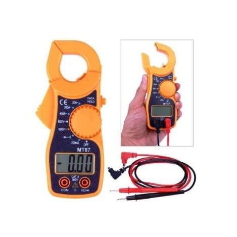 8 In 1-portable Mini Multimeter Digital Clamp Meter With Bundle