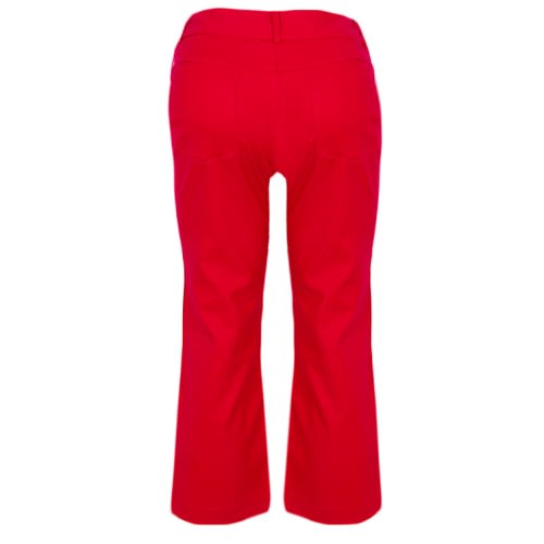 Ladies 3/4 Trouser - Red