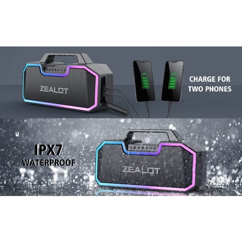 S57 Portable Bluetooth Speaker -  60W