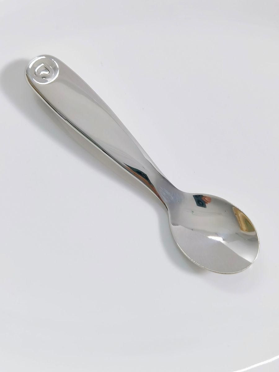 Kids cutlery 316 stainless steel tablespoon dinner fork meal cut 3-piece set Smooth mirror silver