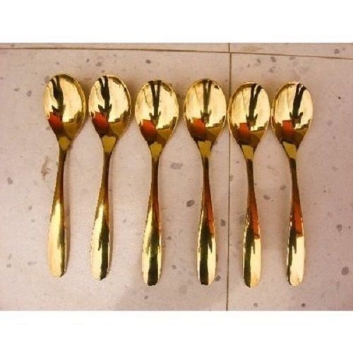 Gold Plated Table Cutlery - 6 Pieces Of Fork Or Spoon