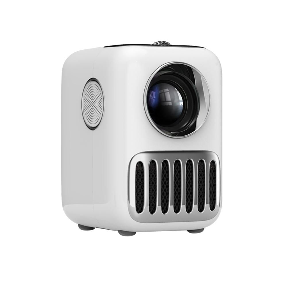Wanbo T2R MAX Projector Full HD Wireless Projection 350 ANSI Lumens  16G Large Memory 1080P Mini LED Portable Projector WIFI 4K 1920*1080P 1GB+16GB Voice Control  Stand-Alone Standard Version