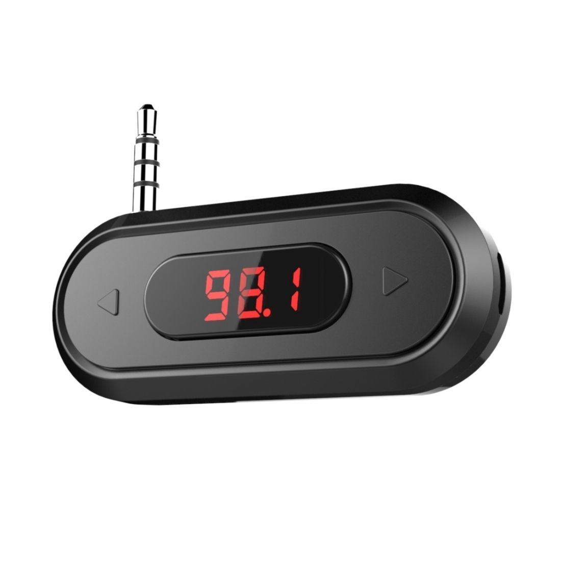 Doosl DSER107 Multifunctional Car FM Transmitter Wireless Music Receiver With 3.5mm Jack & LCD Display, Support Hands-free Call (Black)