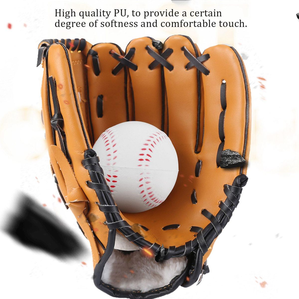 Baseball 10Inch Adult Youth Soft Ball for Game Competition