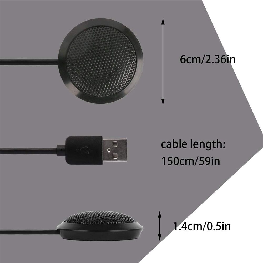 USB Omni Directional Condenser Microphone Mic Meeting Busine