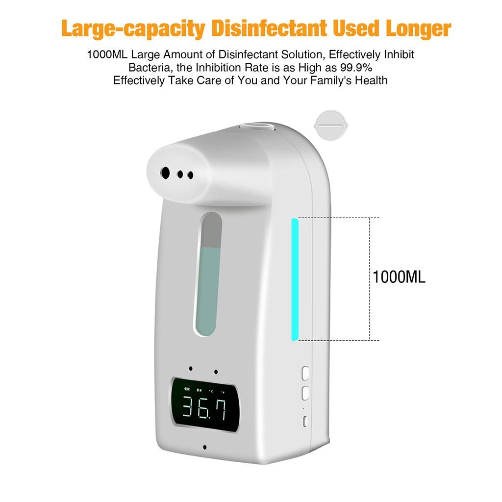 K10 Pro 2 In 1 Wall-Mounted Infrared  With 1000ml