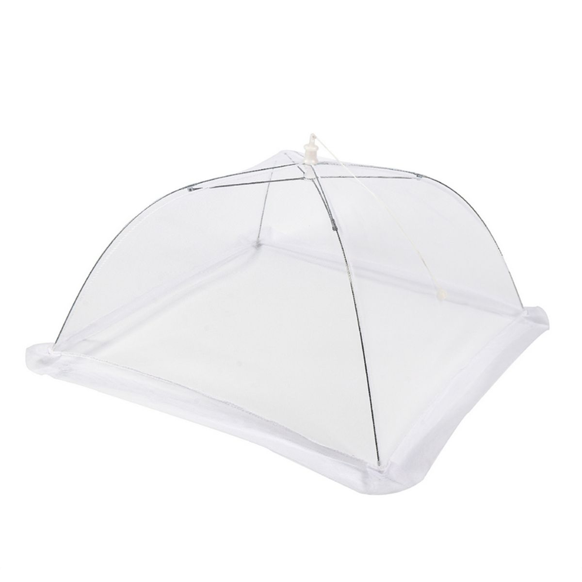 6Pcs 17'' Pop Up Mesh Lace Food Cover Tents Picnic BBQ Plate