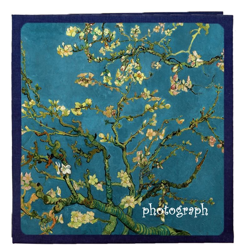 DIY Handmade Photo Album , Colour:16 Inch Apricot Blossom
