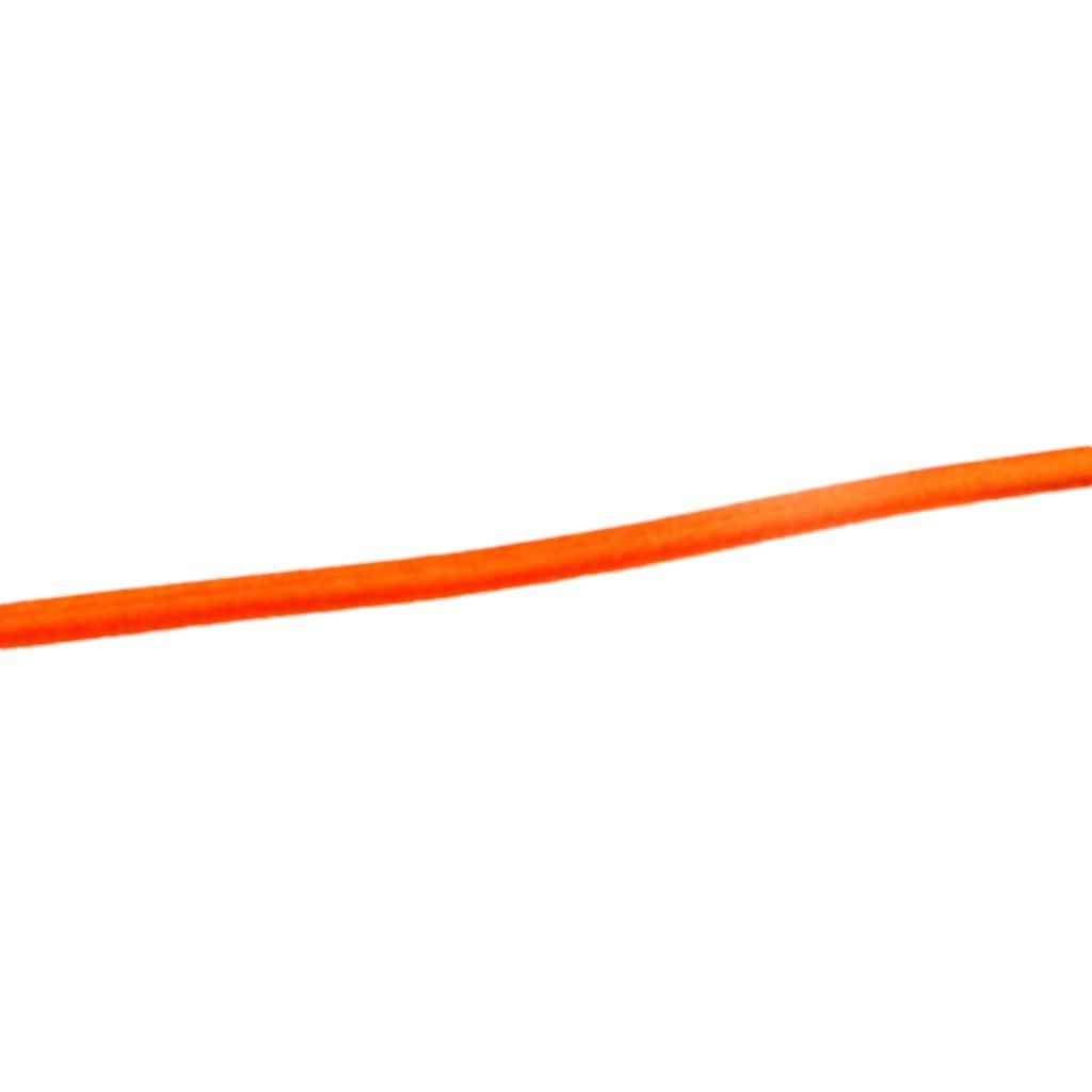 4mm Bungee Cord Elastic Shock Cord Rope Tie Down String For 1m Orange