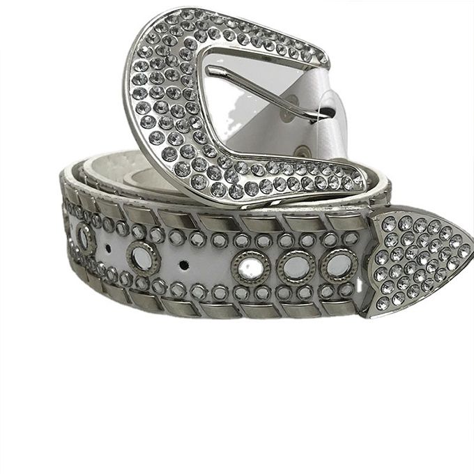 Diamond-Studded Design Women's Elegant Decorative Accessories Style Belt