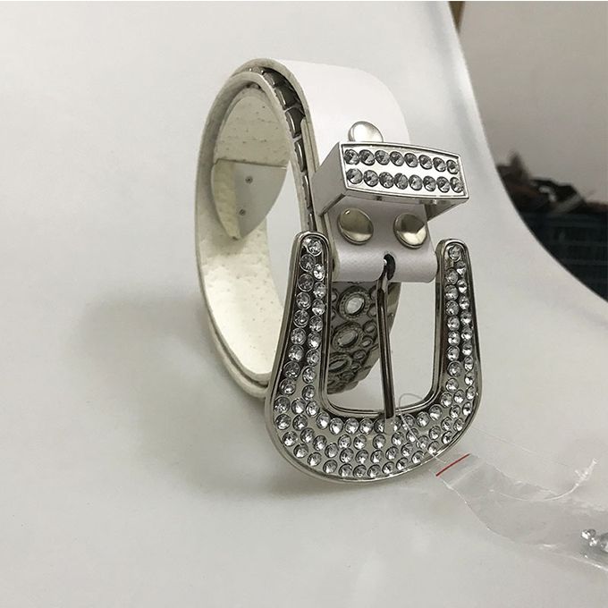 Diamond-Studded Design Women's Elegant Decorative Accessories Style Belt