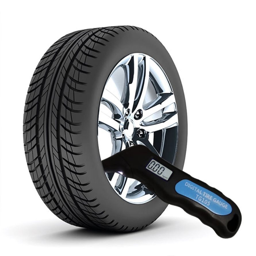 New Digital Auto Car Truck Air Tire Pressure Gauge Tester