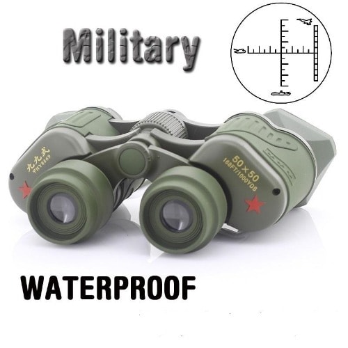 Portable 50x50 Zoom Military Binocular