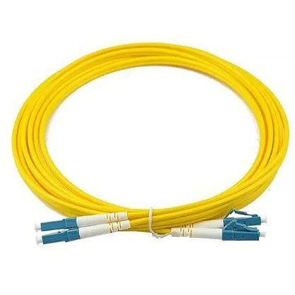 Lc-lc Single Mode Fiber Optic Patch Cable - 15m