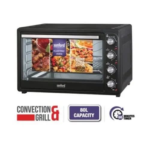 Electric Oven - 80l - 2200W - Black