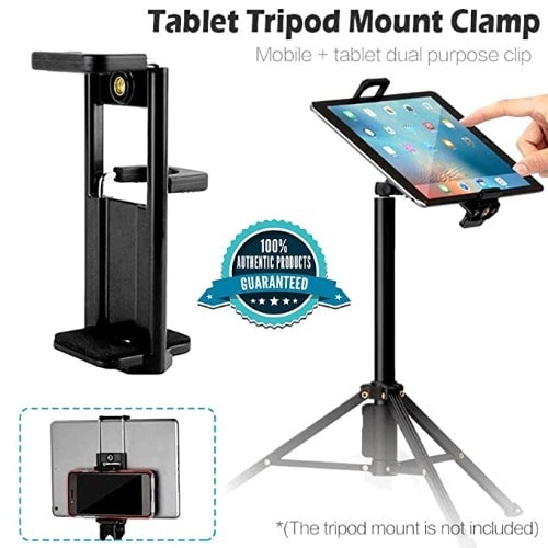 Mount Clip Bracket Holder For Tripod Selfie  Stick