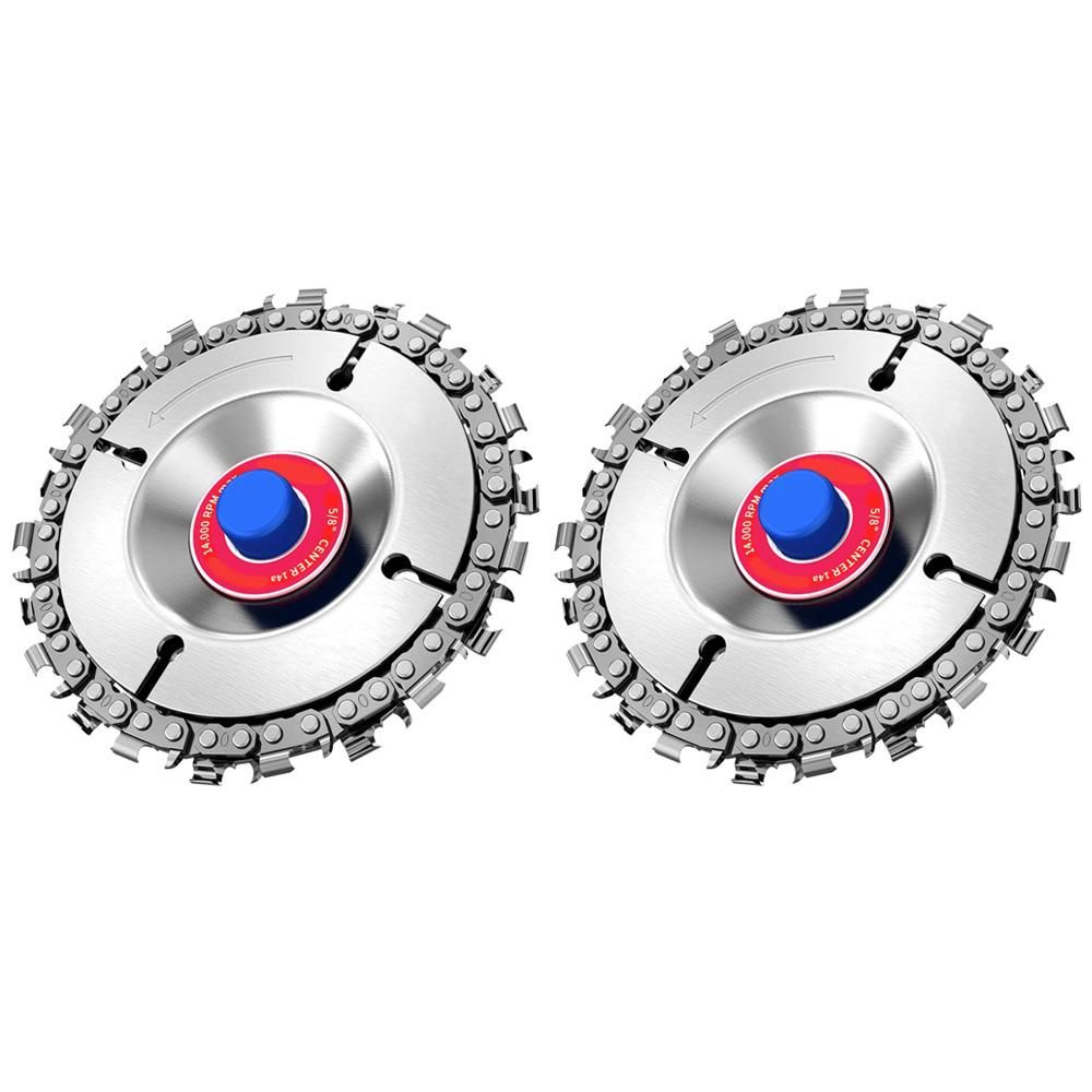 2Pcs Circular Saw  Cutter Tool, Cordless Saw s Cutter for 100/115 Angle Grinder, Disc Plunge Wood Cut Wheel