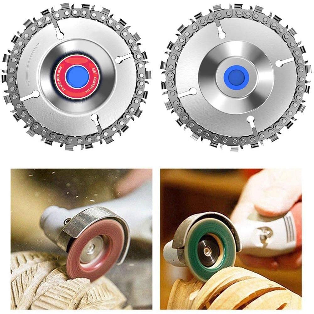 2Pcs Circular Saw  Cutter Tool, Cordless Saw s Cutter for 100/115 Angle Grinder, Disc Plunge Wood Cut Wheel
