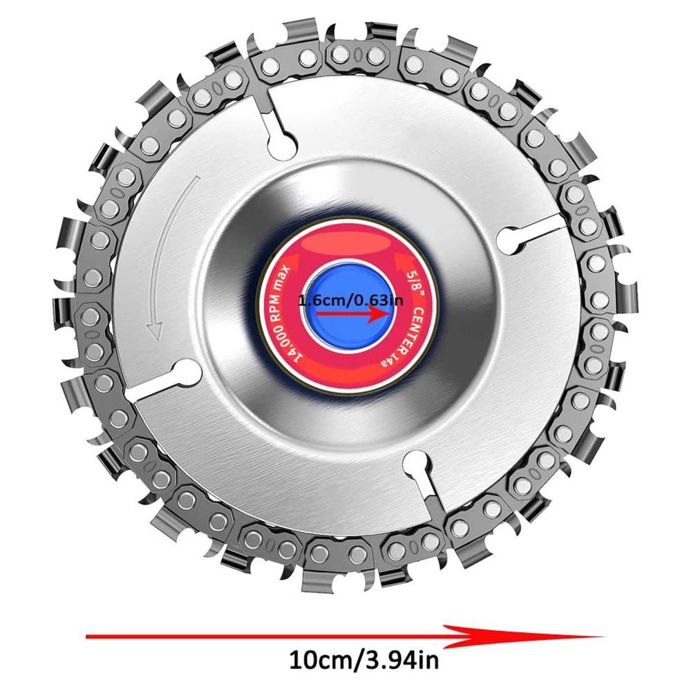 2Pcs Circular Saw  Cutter Tool, Cordless Saw s Cutter for 100/115 Angle Grinder, Disc Plunge Wood Cut Wheel