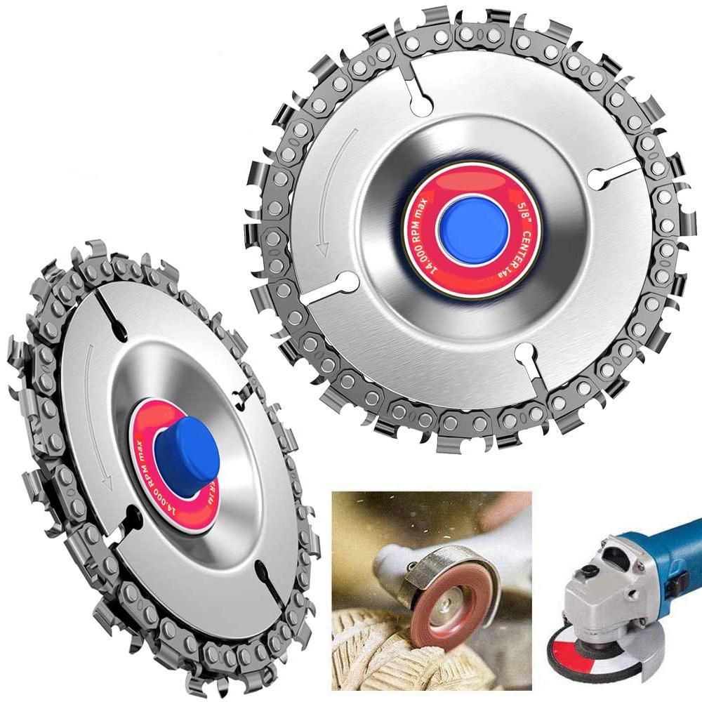 2Pcs Circular Saw  Cutter Tool, Cordless Saw s Cutter for 100/115 Angle Grinder, Disc Plunge Wood Cut Wheel