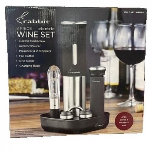 Rechargeable Electric Wine Opener Set And Recorker