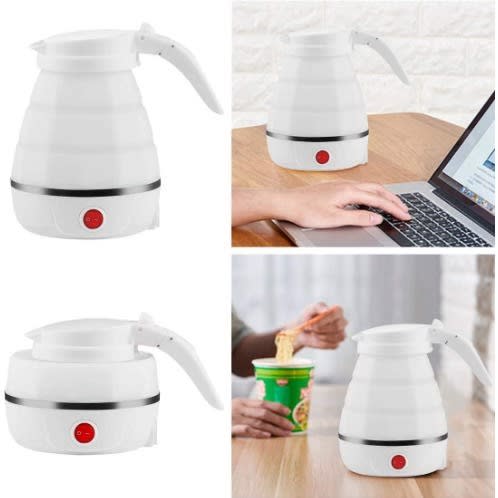 Collapsible Silicone Electric Kettle - 0.5L