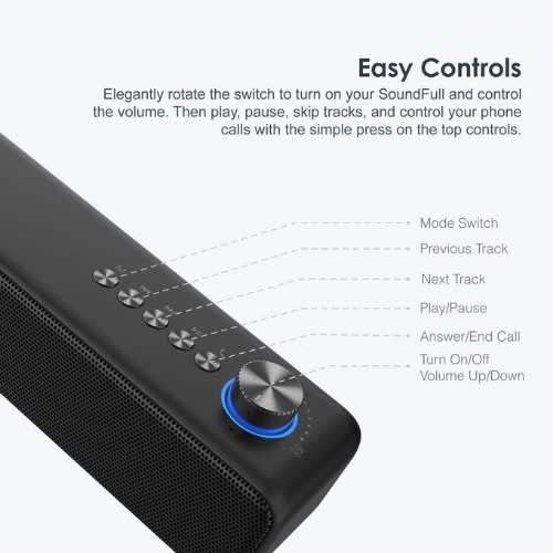 Wireless Bluetooth Soundbar Speaker - 2000mAh