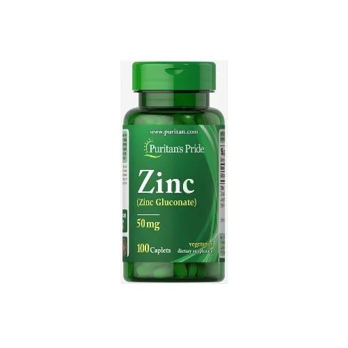 Zinc - 50mg - 100 Tablets