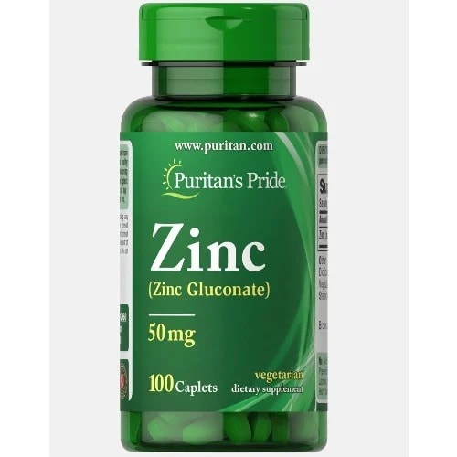 Zinc - 50mg - 100 Tablets