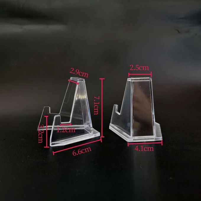 Coin Display Stand Support For Crystal Ores Rocks Mineral Agate