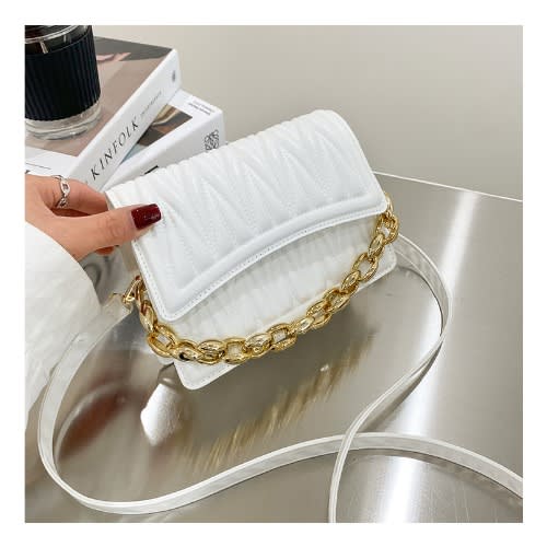 Trendy Classy Handbag - White