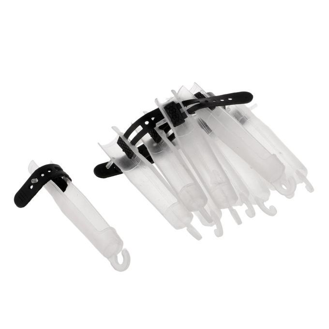 10pcs Plastic  Rod Tip Cover Protector For Spinning &
