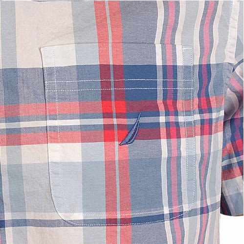 Classic Fit Men's Plaid Shirt