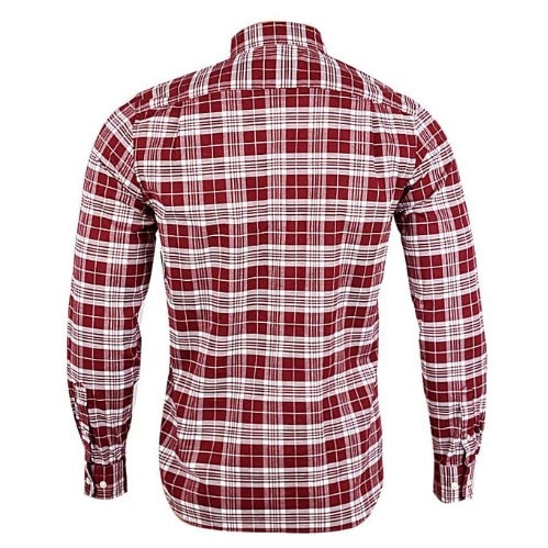 Classic Fit Plaid Oxford Shirt