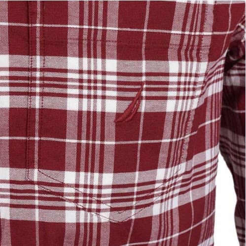 Classic Fit Plaid Oxford Shirt