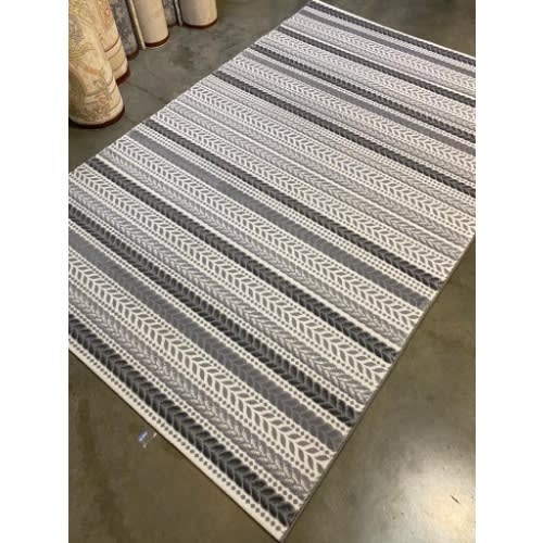Turkish Retro Shades Center Rug - 7X10ft