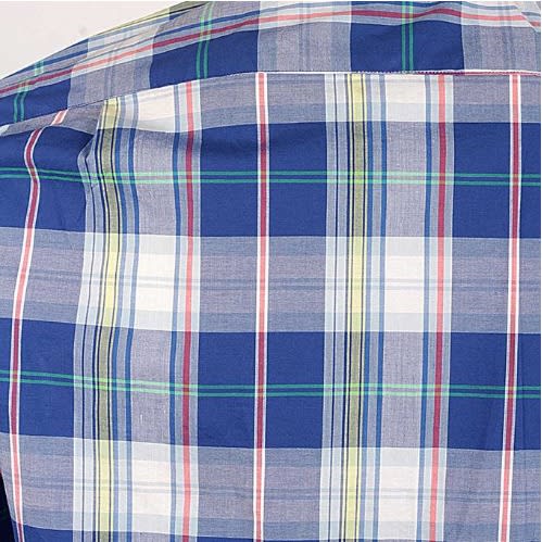 Classic-fit Stretch Plaid Button-down Shirt