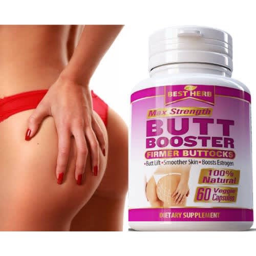 Pueraria Mirifica Butt Growth Booster - Buttocks Enlargement -5000mg - 60 Capsules