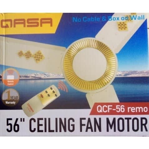 56" Ceiling Fan With Remote