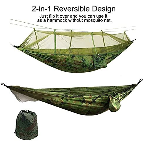 Camping Hammock With Mosquito Net Uplayteck Portable DoubleS