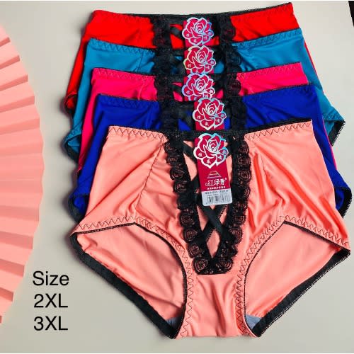 Big Size Ladies Panties 6pcs