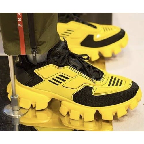 Caterpillar Sole Sneakers - Yellow & Black