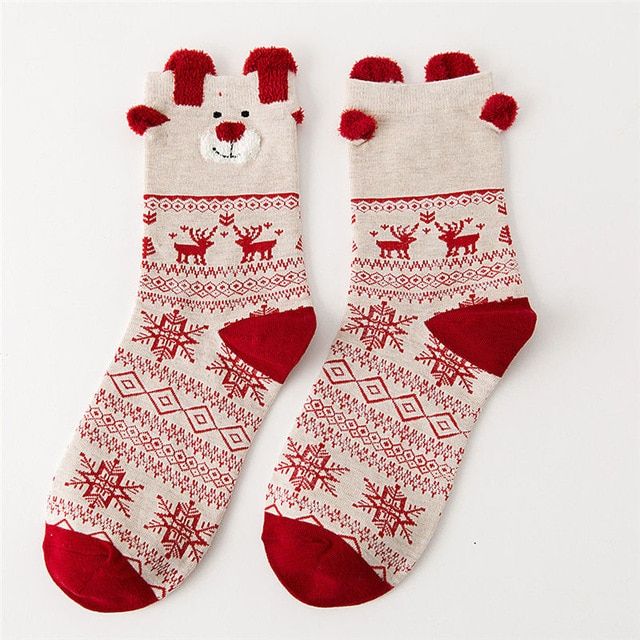 Christmas Gift Warm Soft Comfortable Cotton Winter Sock