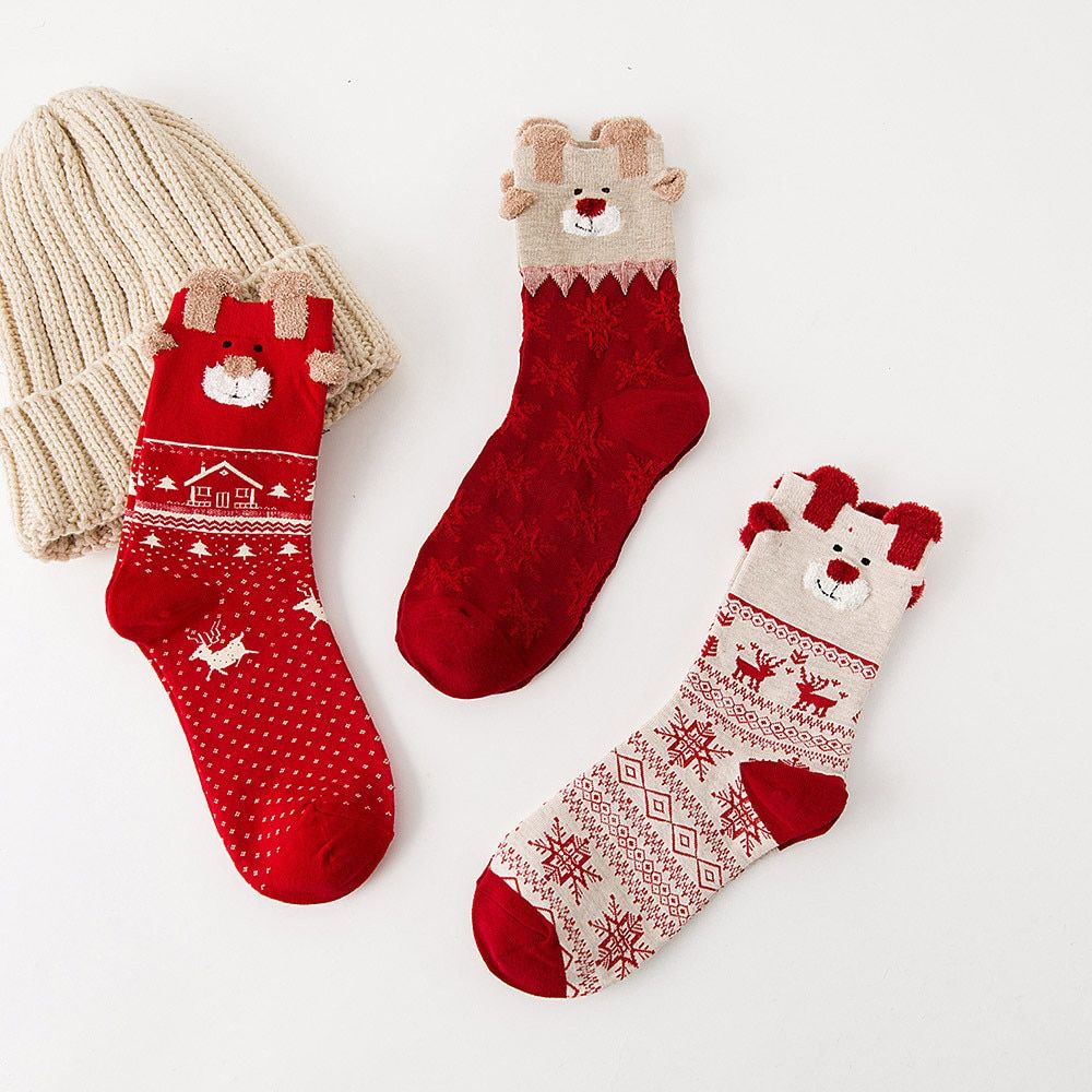 Christmas Gift Warm Soft Comfortable Cotton Winter Sock
