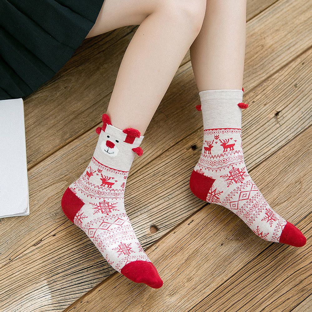 Christmas Gift Warm Soft Comfortable Cotton Winter Sock