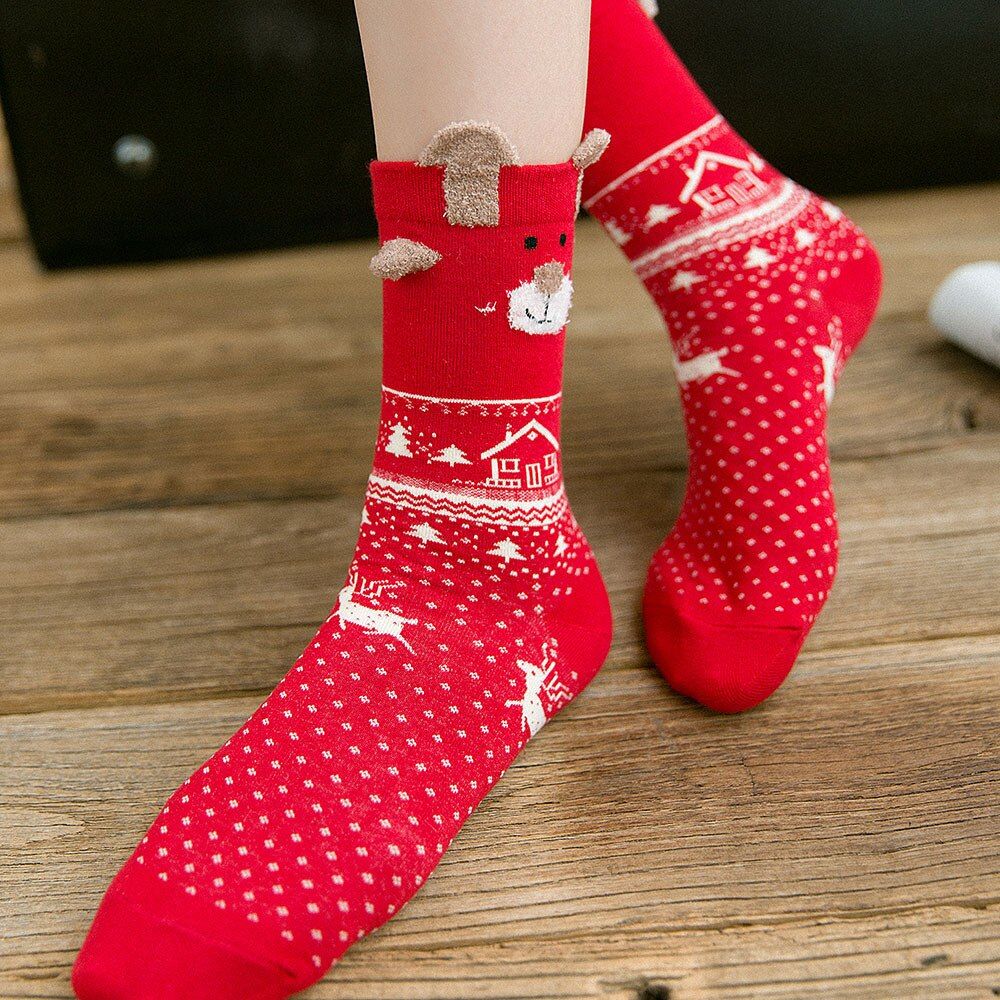 Christmas Gift Warm Soft Comfortable Cotton Winter Sock